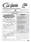 La Gaceta N° 36,874 del 26 de junio de 2025